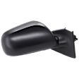 Hatchback Passenger Side Mirror, Power Adjust, Non-Heated, Manual Folding, Paintable, No Signal Light, No Memory, No Puddle Light, No Auto-Dim, No Blind Spot Feature
