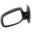 Hatchback Driver Side Mirror, Manual Adjust, Non-Heated, Manual Folding, Paintable, No Signal Light, No Memory, No Puddle Light, No Auto-Dim, No Blind Spot Feature