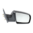 Passenger Side Mirror, Manual Adjust, Non-Heated, Manual Folding, Textured Black, No Signal Light, No Memory, No Puddle Light, No Auto-Dim, No Blind Spot Feature
