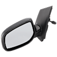 Sedan Driver Side Mirror, Manual Adjust, Non-Heated, Manual Folding, Paintable, No Signal Light, No Memory, No Puddle Light, No Auto-Dim, No Blind Spot Feature