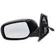 Sedan Driver Side Mirror, Manual Adjust, Non-Heated, Manual Folding, Paintable, No Signal Light, No Memory, No Puddle Light, No Auto-Dim, No Blind Spot Feature