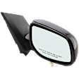 Passenger Side Mirror, Power Adjust, Non-Heated, Manual Folding, Paintable, No Signal Light, No Memory, No Puddle Light, No Auto-Dim, No Blind Spot Feature