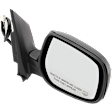 Passenger Side Mirror, Power Adjust, Heated, Manual Folding, Paintable, No Signal Light, No Memory, No Puddle Light, No Auto-Dim, No Blind Spot Feature