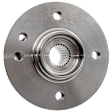 Front, Driver or Passenger Side Wheel Hub, With Bearing, 4 x 3.94 in. Bolt Pattern, FWD