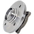 Front, Driver or Passenger Side Wheel Hub, With Bearing, 4 x 3.94 in. Bolt Pattern, FWD