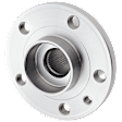 Front, Driver or Passenger Side Wheel Hub, With Bearing, 5 x 4.24 in. Bolt Pattern