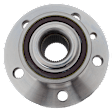 Front, Driver or Passenger Side Wheel Hub, With Bearing, 5 x 4.24 in. Bolt Pattern