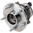 Rear, Driver or Passenger Side Wheel Hub, With Bearing, With Sensor, 5 x 4.26 in. Bolt Pattern, FWD