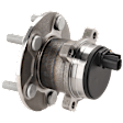 Rear, Driver or Passenger Side Wheel Hub, With Bearing, With Sensor, 5 x 4.26 in. Bolt Pattern, FWD
