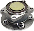 Rear, Driver or Passenger Side Wheel Hub, With Bearing, 5 x 4.25 in. Bolt Pattern, FWD