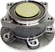 Rear, Driver or Passenger Side Wheel Hub, With Bearing, 5 x 4.25 in. Bolt Pattern, FWD