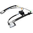 Front, Passenger Side Manual Window Regulator, Without Motor