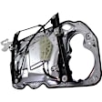 Front, Passenger Side Power Window Regulator, Without Motor