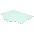 Rear, Driver Side Door Glass, Green Tint, Replaces NAGS No. FD26367 GTYN