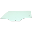 Rear, Driver Side Door Glass, Green Tint, Replaces NAGS No. FD26367 GTYN
