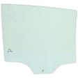 Rear, Driver Side Door Glass, Green Tint, Replaces NAGS No. FD26367 GTYN