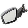 Driver Side Mirror, Power Adjust, Manual Folding, Heated, Paintable, In-housing Signal Light, No Memory, No Puddle Light, No Auto-Dimming, No Blind Spot Feature