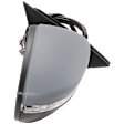 Passenger Side Mirror, Power Adjust, Power Folding, Heated, Paintable, In-housing Signal Light, No Memory, No Puddle Light, No Auto-Dimming, No Blind Spot Feature