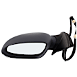 Sedan Driver Side Mirror, Power Adjust, Heated, Manual Folding, Paintable, In-housing Signal Light, No Memory, No Puddle Light, No Auto-Dim, No Blind Spot Feature