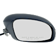 Passenger Side Mirror, Power Adjust, Manual Folding, Heated, Paintable, In-housing Signal Light, No Memory, No Puddle Light, No Auto-Dimming, No Blind Spot Feature