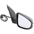 2014 Volkswagen GTI - Passenger Side Mirror, Power Adjust, Heated, Paintable, Power Folding, In-housing Signal Light, No Blind Spot Feature, No Memory, With Puddle Light, No Auto-Dim
