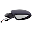 Passenger Side Mirror, Power Adjust, Manual Folding, Heated, Paintable, In-housing Signal Light, No Memory, No Puddle Light, No Auto-Dimming, No Blind Spot Feature