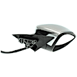 Passenger Side Mirror, Power Adjust, Manual Folding, Heated, Chrome, In-housing Signal Light, No Memory, No Puddle Light, No Auto-Dimming, No Blind Spot Feature