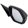 Passenger Side Mirror, Power Adjust, Manual Folding, Non-Heated, Paintable, In-housing Signal Light, No Memory, No Puddle Light, No Auto-Dimming, No Blind Spot Feature