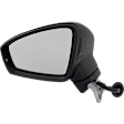 Driver Side Mirror, Power Adjust, Manual Folding, Heated, Paintable, In-housing Signal Light, No Memory, No Puddle Light, No Auto-Dimming, With Blind Spot Detection in Glass