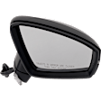 Passenger Side Mirror, Power Adjust, Power Folding, Heated, Paintable, In-housing Signal Light, With memory, With Puddle Light, No Auto-Dimming, With Blind Spot Detection in Glass