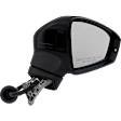 Passenger Side Mirror, Power Adjust, Power Folding, Heated, Paintable, In-housing Signal Light, With memory, With Puddle Light, No Auto-Dimming, With Blind Spot Detection in Glass