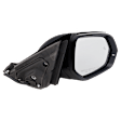 Passenger Side Mirror, Power Adjust, Manual Folding, Heated, Paintable, In-Housing Signal Light, With Memory, No Puddle Light, No Auto-Dimming, With Blind Spot Detection in Glass