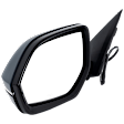 Driver Side Mirror, Power Adjust, Non-Heated, Manual Folding, Paintable, In-housing Signal Light, No Memory, No Puddle Light, No Auto-Dim, No Blind Spot Feature