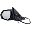 2021 Volkswagen Atlas - Driver Side Mirror, Production Date From July 20, 2020, Power Adjust, Heated, Paintable, Manual Folding, In-housing Signal Light, With Blind Spot Detection in Glass, With Memory, No Puddle Light, No Auto-Dim