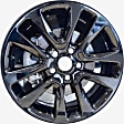 ALY09167U45N Aluminum Gloss Black Wheel, 20 in. X 8 in., 5 x 5 in. Bolt Pattern