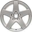 ALY02325U20N Jante Aluminum Silver Wheel - 17 in. X 7 in., 5 x 115 mm Bolt Pattern, Sold Individually