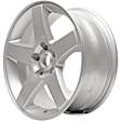 ALY02325U20N Jante Aluminum Silver Wheel - 17 in. X 7 in., 5 x 115 mm Bolt Pattern, Sold Individually