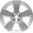 ALY02363U20N Jante Aluminum Silver Wheel - 20 in. X 8 in., 5 x 5.5 in. Bolt Pattern, Sold Individually