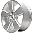 ALY02363U20N Jante Aluminum Silver Wheel - 20 in. X 8 in., 5 x 5.5 in. Bolt Pattern, Sold Individually