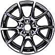 ALY02445U79N Aluminum Silver Wheel, 17 in. X 7.5 in., 5 x 110 mm Bolt Pattern