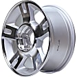 ALY03416U20N Jante Aluminum Silver Wheel - 16 in. X 7 in., 5 x 4.5 in. Bolt Pattern, Sold Individually