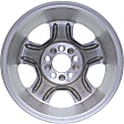 ALY03416U20N Jante Aluminum Silver Wheel - 16 in. X 7 in., 5 x 4.5 in. Bolt Pattern, Sold Individually