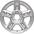ALY03450U20N Jante Aluminum Silver Wheel - 16 in. X 7 in., 5 x 4.5 in. Bolt Pattern, Sold Individually