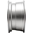 ALY03450U20N Jante Aluminum Silver Wheel - 16 in. X 7 in., 5 x 4.5 in. Bolt Pattern, Sold Individually