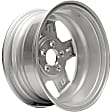ALY03450U20N Jante Aluminum Silver Wheel - 16 in. X 7 in., 5 x 4.5 in. Bolt Pattern, Sold Individually