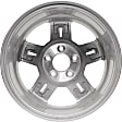 ALY03450U20N Jante Aluminum Silver Wheel - 16 in. X 7 in., 5 x 4.5 in. Bolt Pattern, Sold Individually