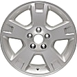 2002 Ford Explorer - Aluminum Silver Wheel, 17 in. x 7.5 in., 5 x 4.5 in. Bolt Pattern
