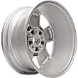 2002 Ford Explorer - Aluminum Silver Wheel, 17 in. x 7.5 in., 5 x 4.5 in. Bolt Pattern