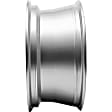 ALY03639U20N Jante Aluminum Silver Wheel - 17 in. X 7.5 in., 5 x 4.5 in. Bolt Pattern, Sold Individually
