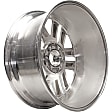 ALY03993U80N Jante Aluminum Polished Wheel - 22 in. X 9.5 in., 6 x 135 mm Bolt Pattern, Sold Individually